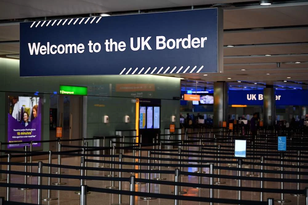 Britain is to introduce 14 days quarantine for international arrivals, Northern Ireland secretary Brandon Lewis confirmed, and said ministers would give further details later. (File/AFP)