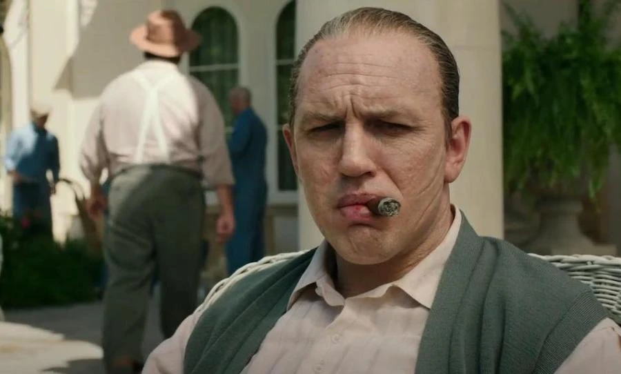 Tom Hardy as Capone. (Supplied)