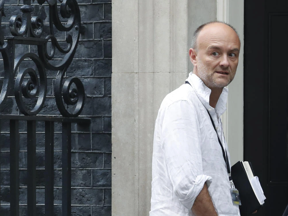 Dominic Cummings masterminded the 2016 campaign to leave the European Union during the Brexit referendum. (AP file photo)