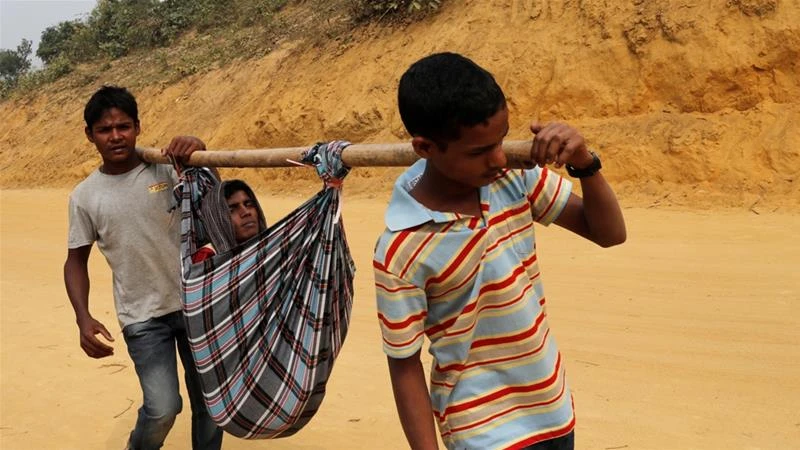 Myanmar’s military in August 2017 launched what it called a clearance campaign in Rakhine state in response to an attack by a Rohingya insurgent group. (Reuters/File Photo)