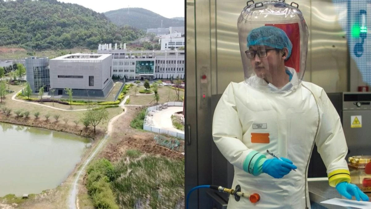 The Wuhan Institute of Virology, above, has said it received samples of the then-unknown virus on December 30. (AFP)