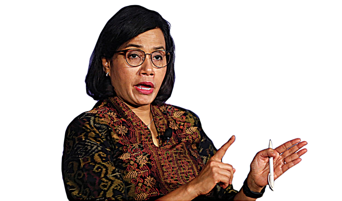 Finance Minister Sri Mulyani Indrawati.
