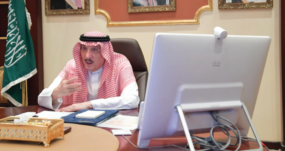 Jazan Gov. Prince Mohammed bin Nasser bin Abdul Aziz. (SPA)