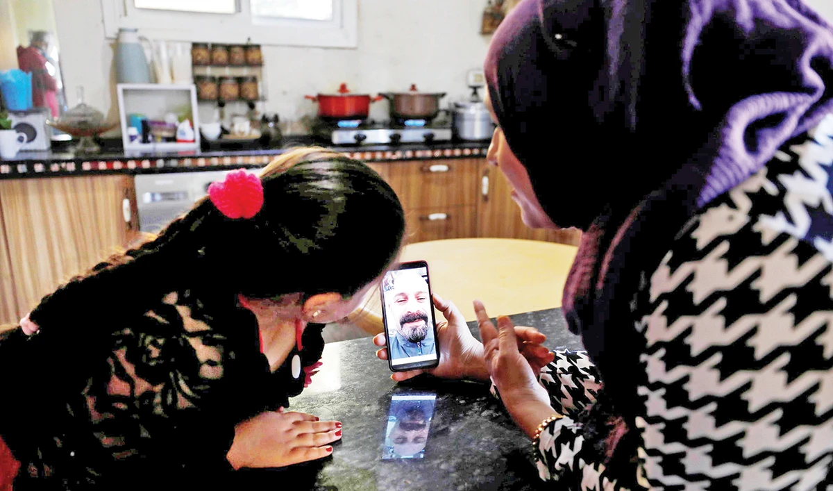 The ongoing pandemic rendered this year’s Eid Al-Fitr colorless forcing people to stay indoors and rely on different apps to connect with their loved ones in the Kingdom and abroad. (Reuters/ Social media)