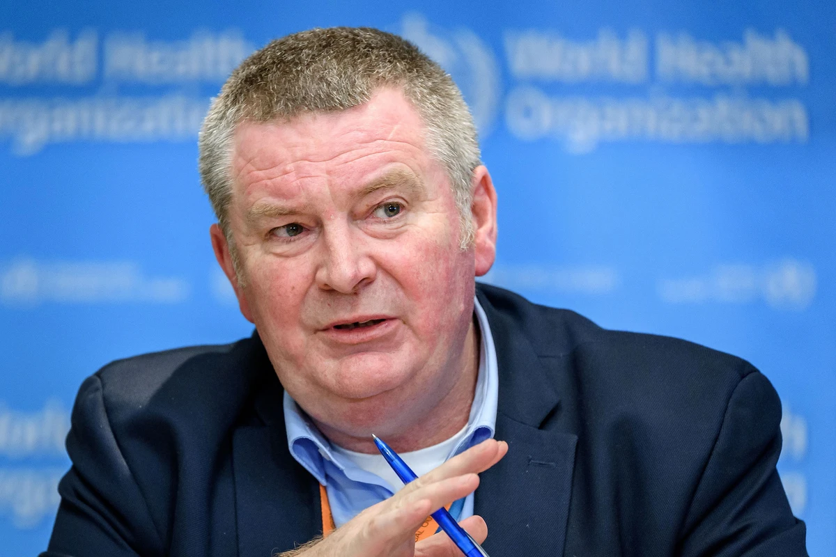 WHO Executive Director Dr Mike Ryan: “We’re still very much in a phase where the disease is actually on the way up.” (AFP)