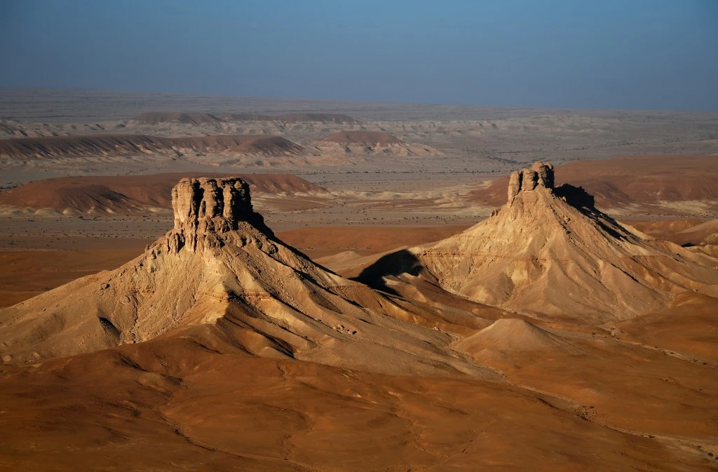 Landscape shot between Wadi Al Dawasir and Haradh in Saudi Arabia. (AFP/File photo)