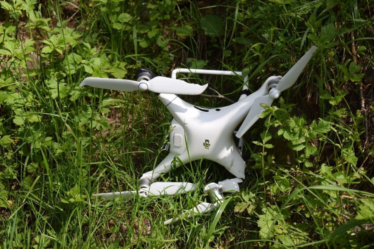 Pakistani troops shot down a small Indian spy drone as it flew into the country’s airspace over the region of Kashmir. (Spokesperson for Pakistan Armed Forces’ Twitter)