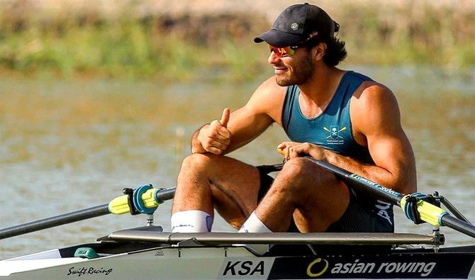 Saudi Arabia’s first rowing champion hopes to benefit from Tokyo Olympics delay