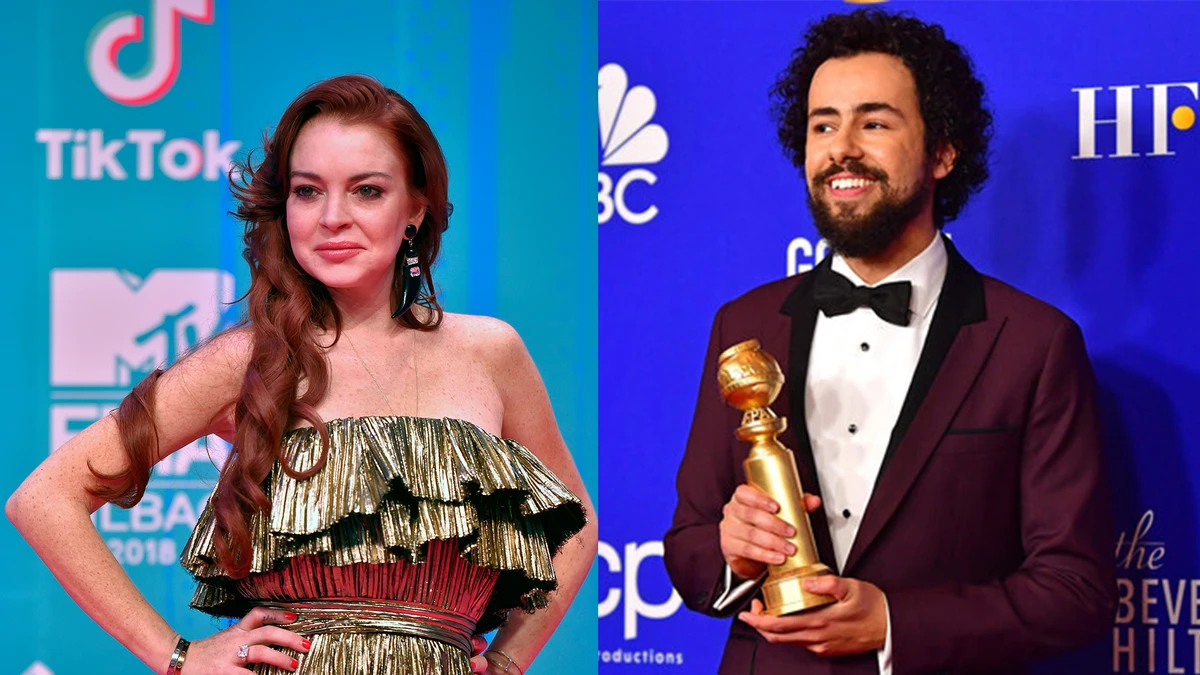 Lindsey Lohen was expected to star in Ramy Youssef’s award-winning show. (AFP)