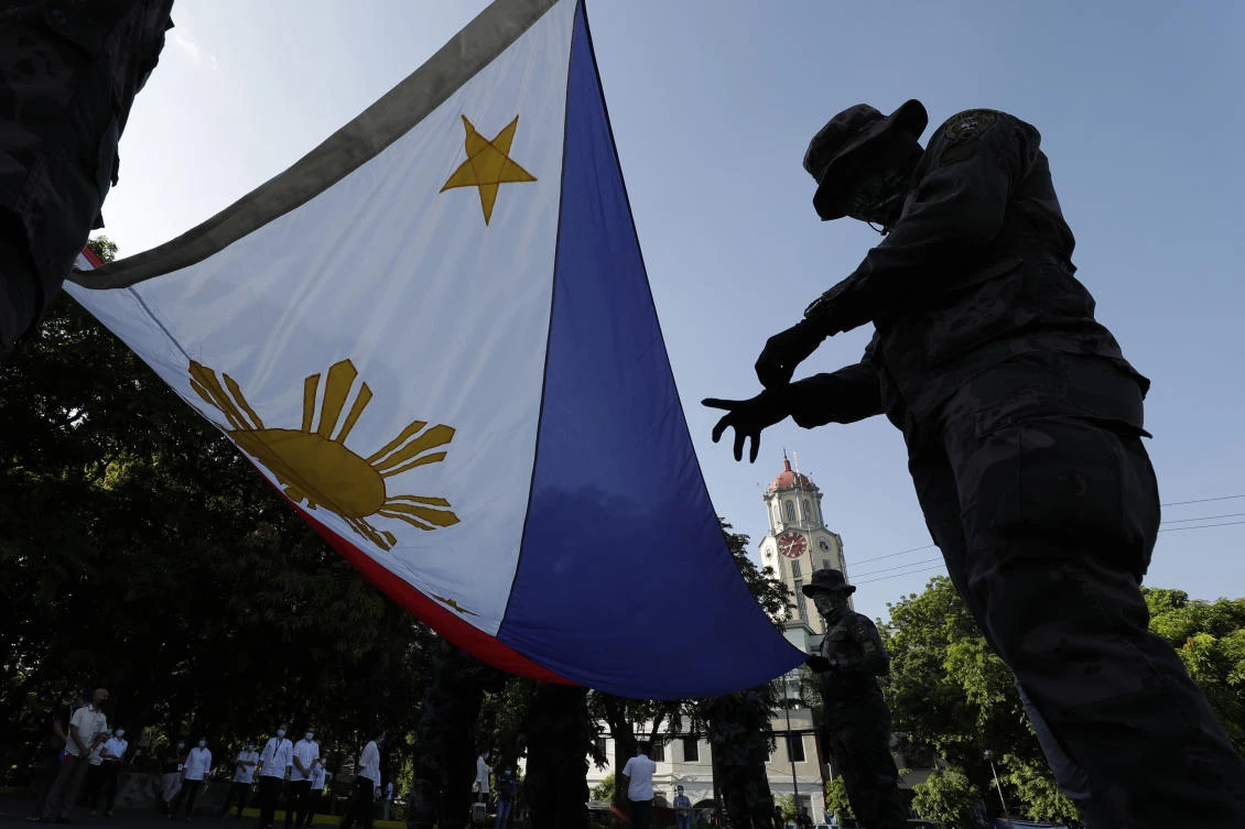 The Philippines recorded largest number of cases reported in a single day since coronavirus was first detected in the country. (AP)