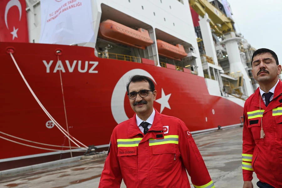 Donmez said Turkish Petroleum (TPAO) would begin operations in areas under its license after the process was completed. (File/AFP)
