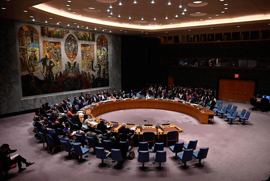 The Security Council election had been scheduled for June 17, but it’s unclear whether that will remain the date. (File/AFP)