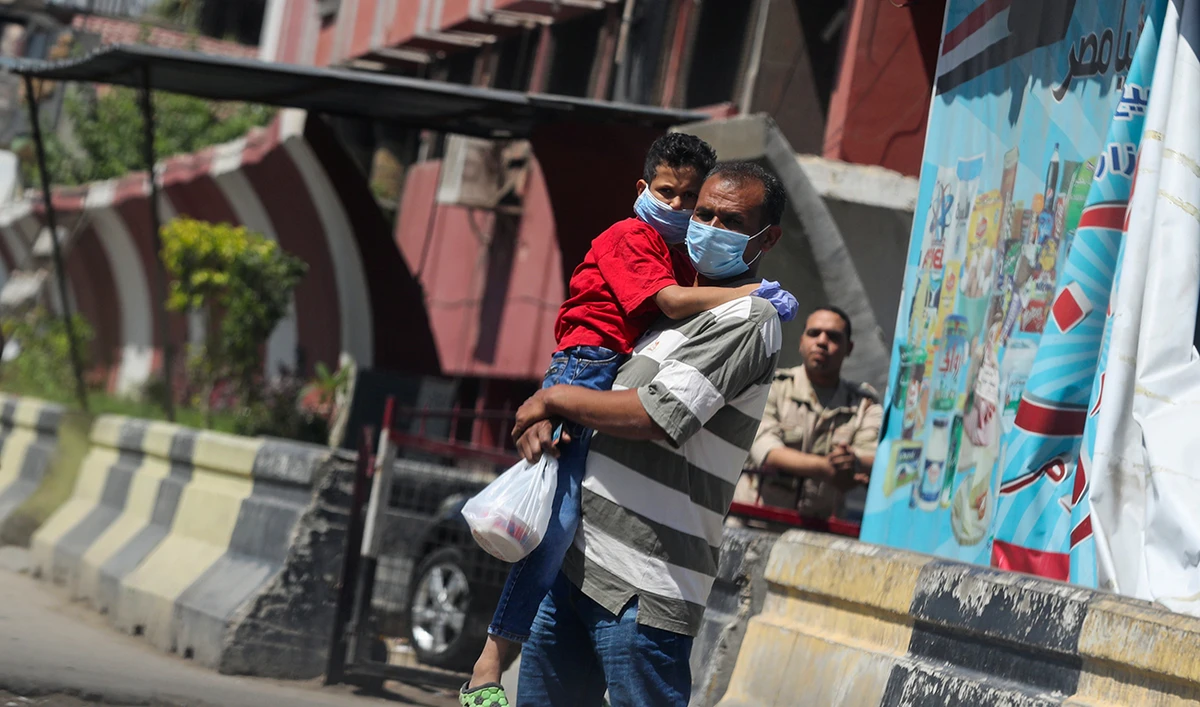 The Egyptian Health Ministry figures say that, as of Friday, the number of confirmed cases was 22,082 with 879 deaths. (Reuters)