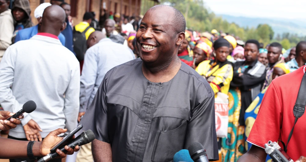 Ndayishimiye won 68.72 percent of the vote. (AFP)