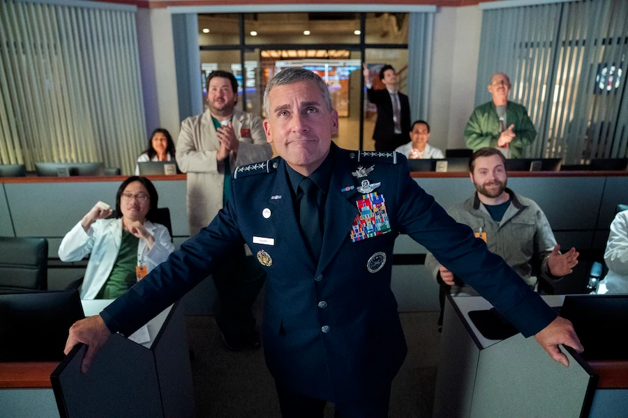 Rocket men: Star Steve Carrell and creator Greg Daniels talk ‘Space Force’
