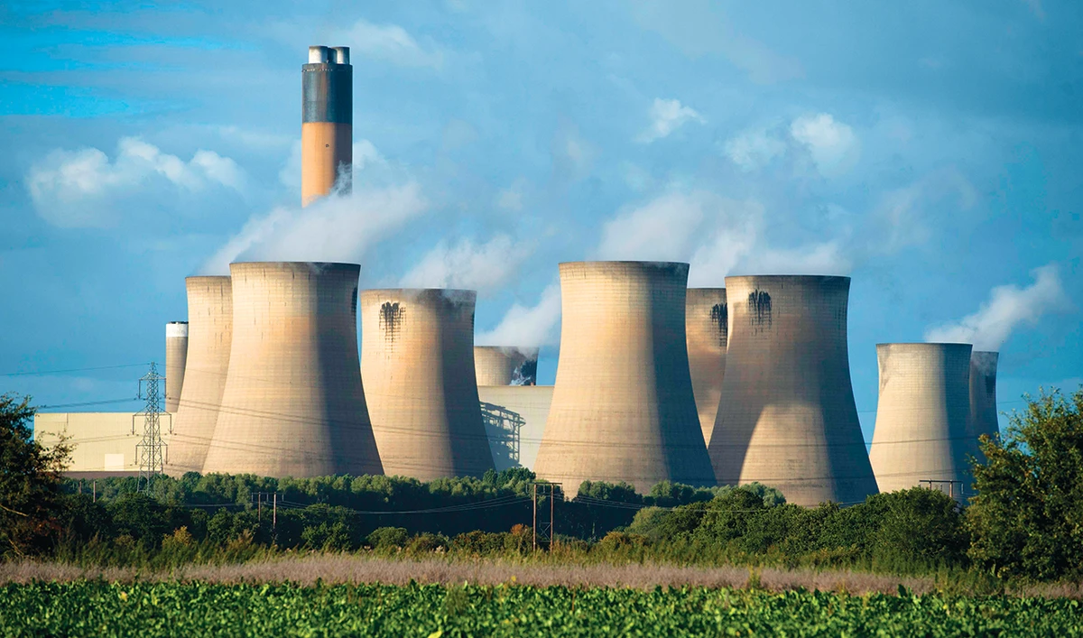 From being one of the worst polluters in the country, Drax has pivoted to an ambitious policy to reduce carbon emissions. (AFP/File)