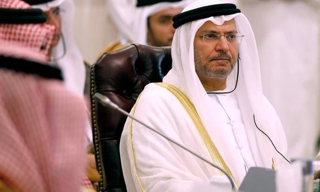 UAE Minister of State for Foreign Affairs Anwar Gargash in Riyadh, Saudi Arabia, October 13, 2016 . (Reuters)