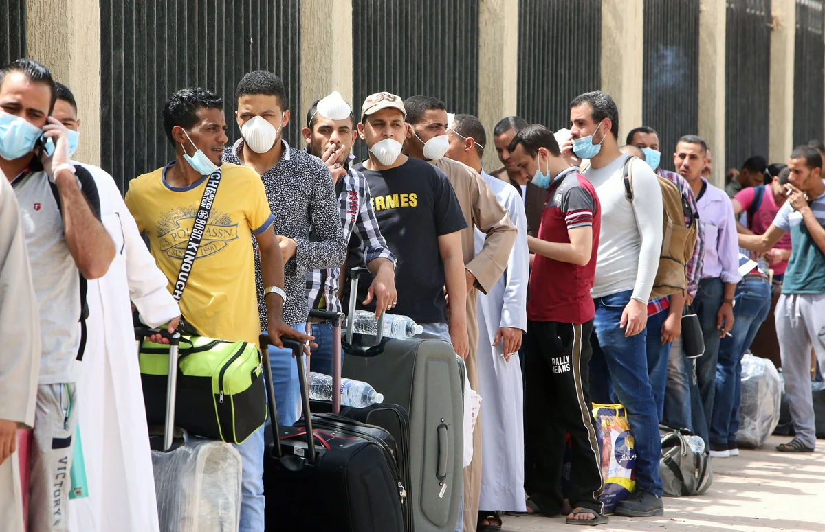 The country’s interior ministry announced the new resolution that will cover visas and permits due to expire in June. (File/AFP)