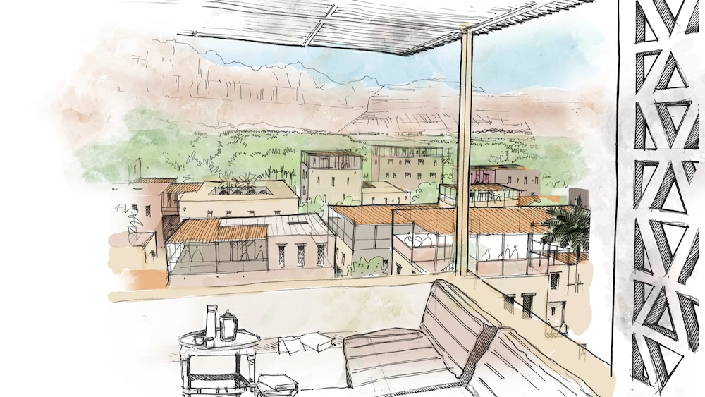The AlUla Design Studio will preserve and restore the architectural and urban design identity of AlUla. (Supplied)