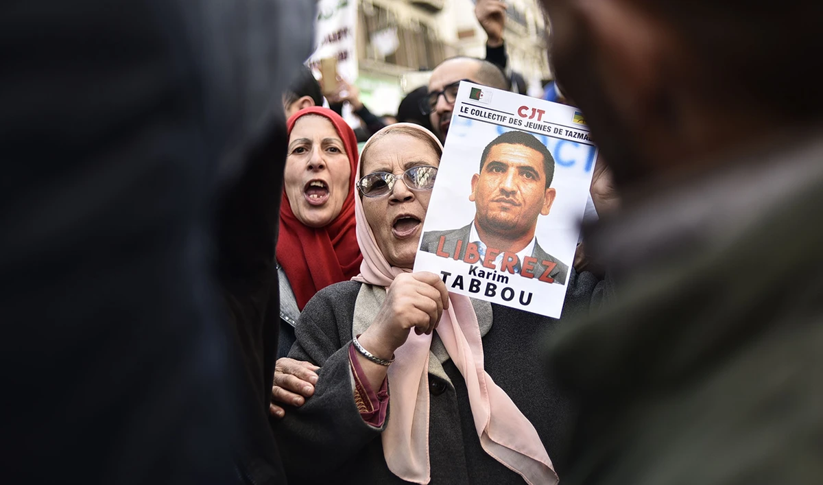 Algeria to release 2 protest leaders, says opposition politician