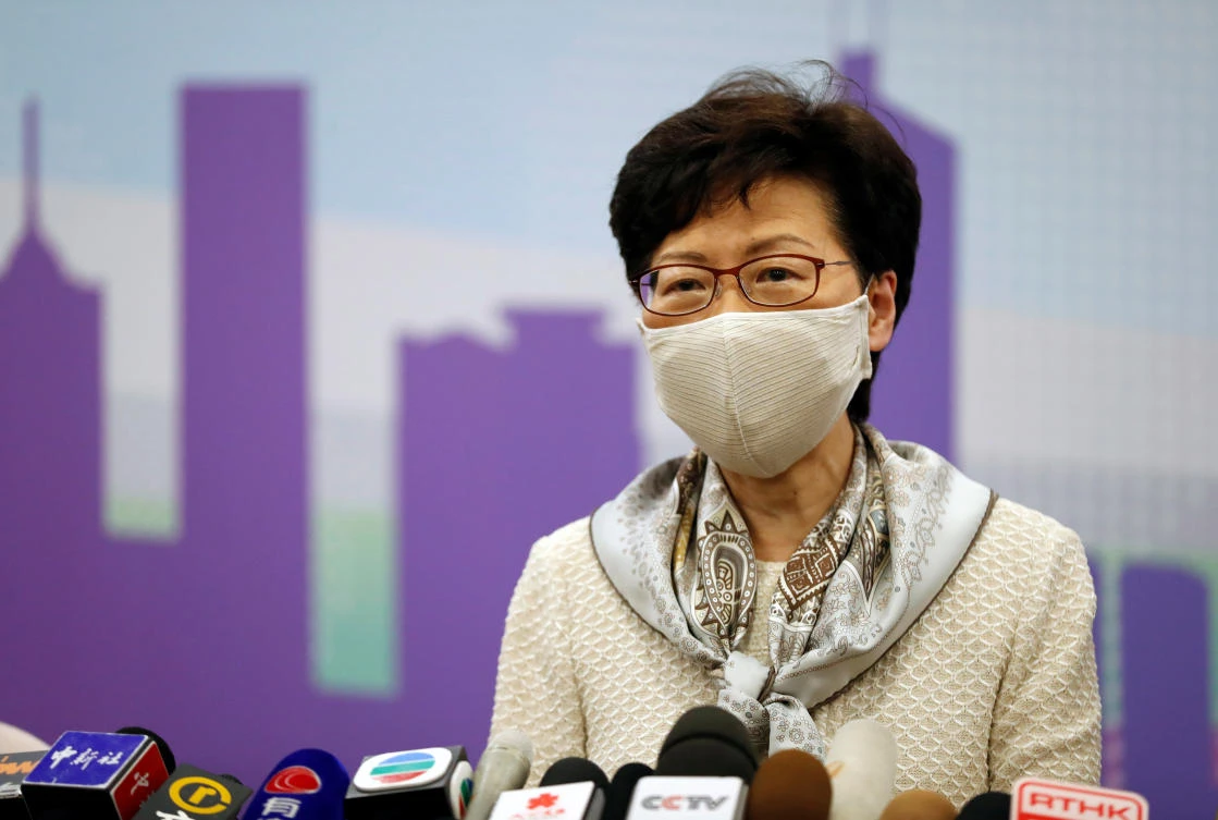 Beijing will not back down on new Hong Kong security law: Carrie Lam