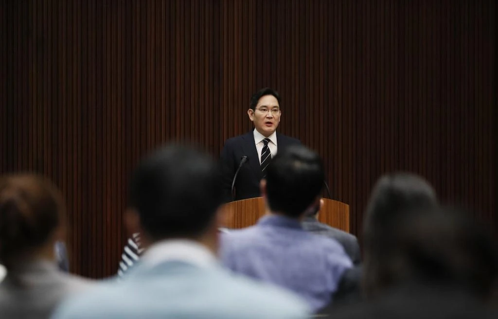 Samsung Group heir Jay Y. Lee faces a return to jail just a little over two years after being released from detention in February. (AFP)