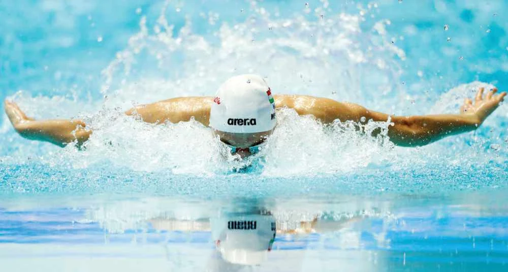Hungary’s Kristof Milak will be the breakout swimmer to watch at the Tokyo Olympics after breaking Michael Phelps’ 200-meter butterfly record at the 2019 World Aquatics Championships. (Reuters file photo)