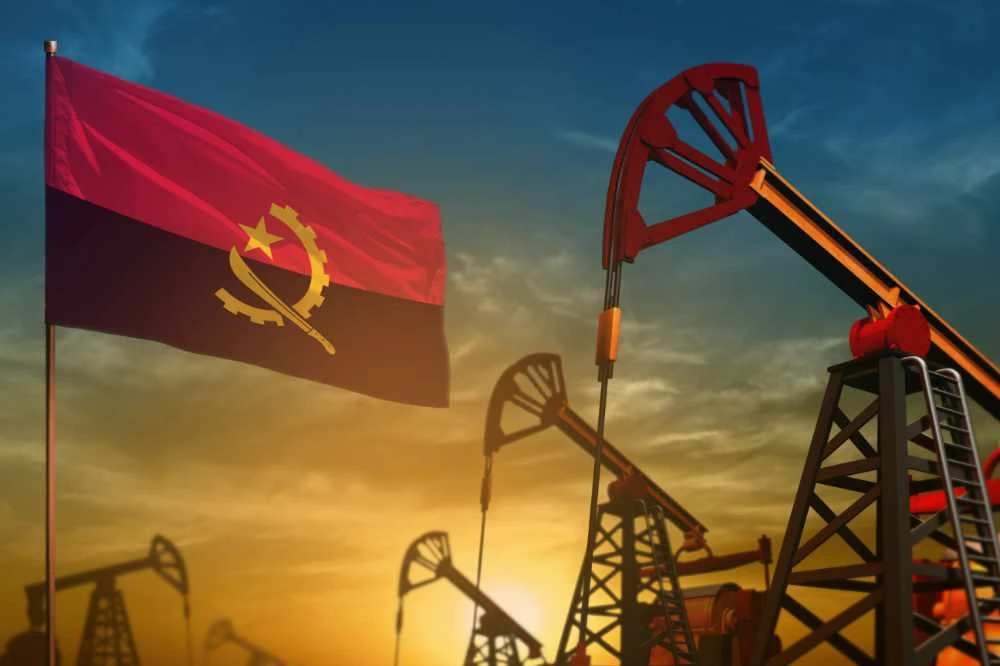 Angola oil industry concept illustration. (Shutterstock)