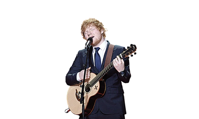 British singer Ed Sheeran has helped Warner Music hit the high notes. (AFP)
