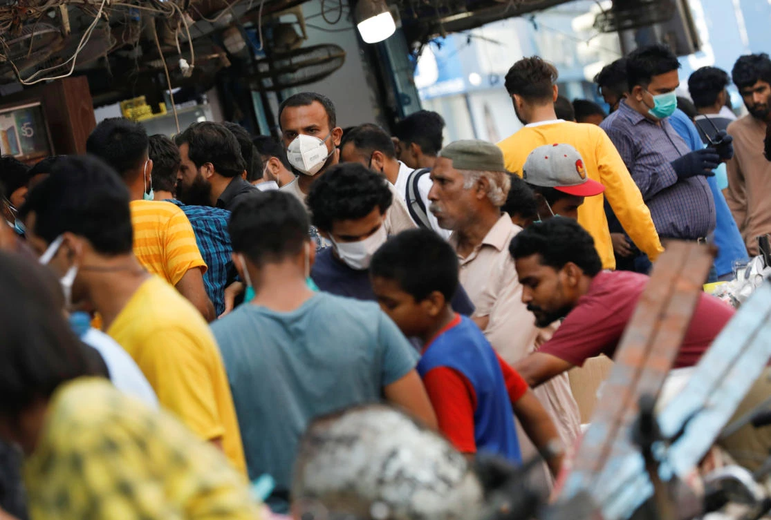 Pakistan reported 4,734 new virus cases, raising its overall infections to 93,983. (Reuters)