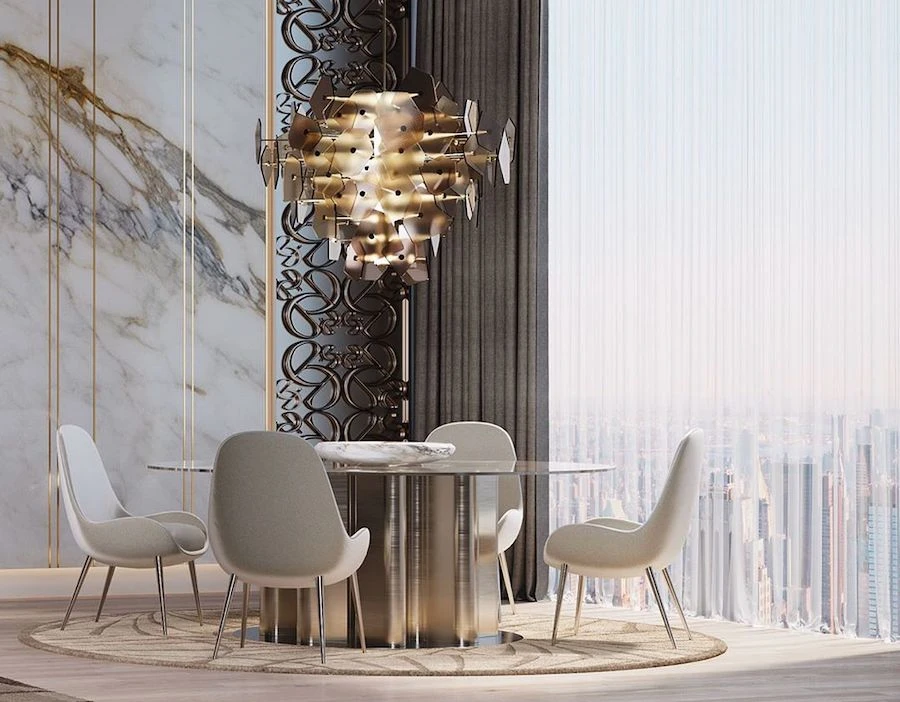 Lebanese designer Elie Saab launched a new range of furniture. (Instagram)