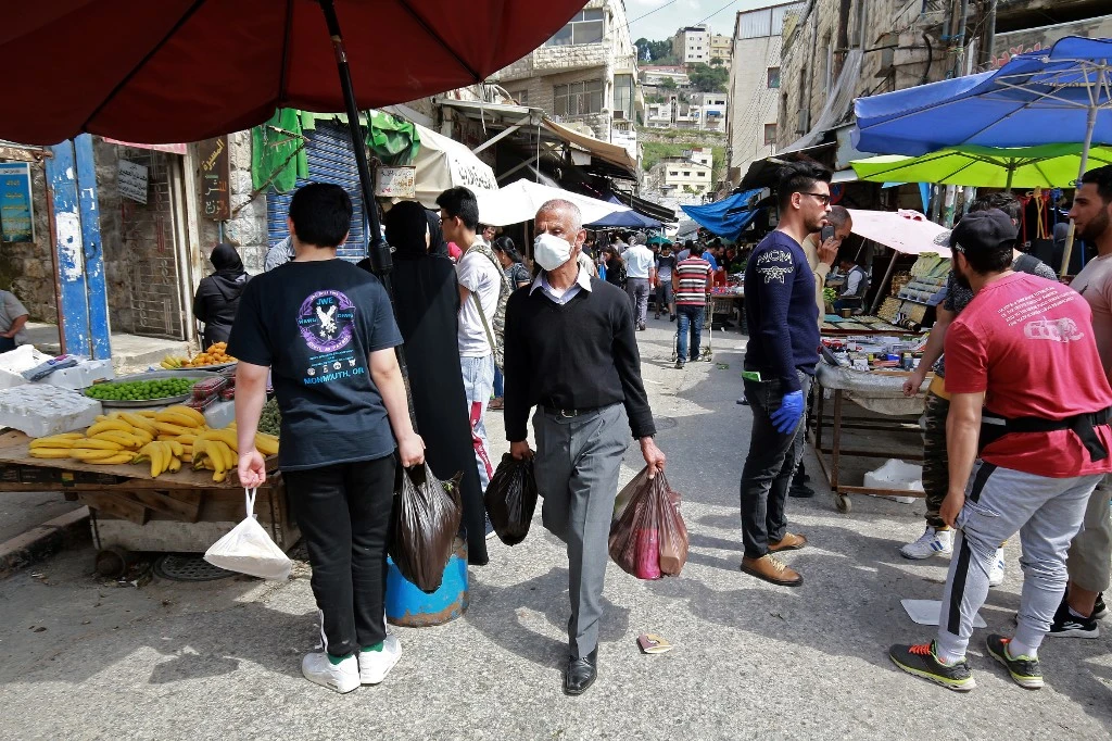 Jordan began its return to normal life with reduced coronavirus measures. (File/AFP)