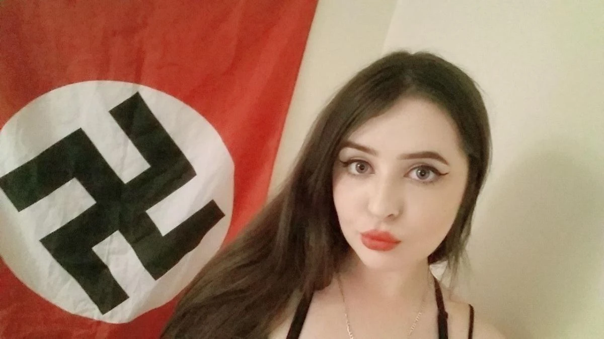 Alice Cutter denied being an NA member, despite attending the group’s rallies. (West Midlands Police)