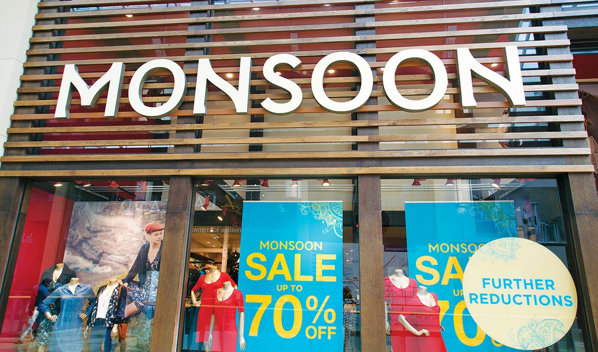 The new owners of Monsoon and Accessorize said they hope to save up to 100 stores and 2,300 jobs. (Shutterstock)