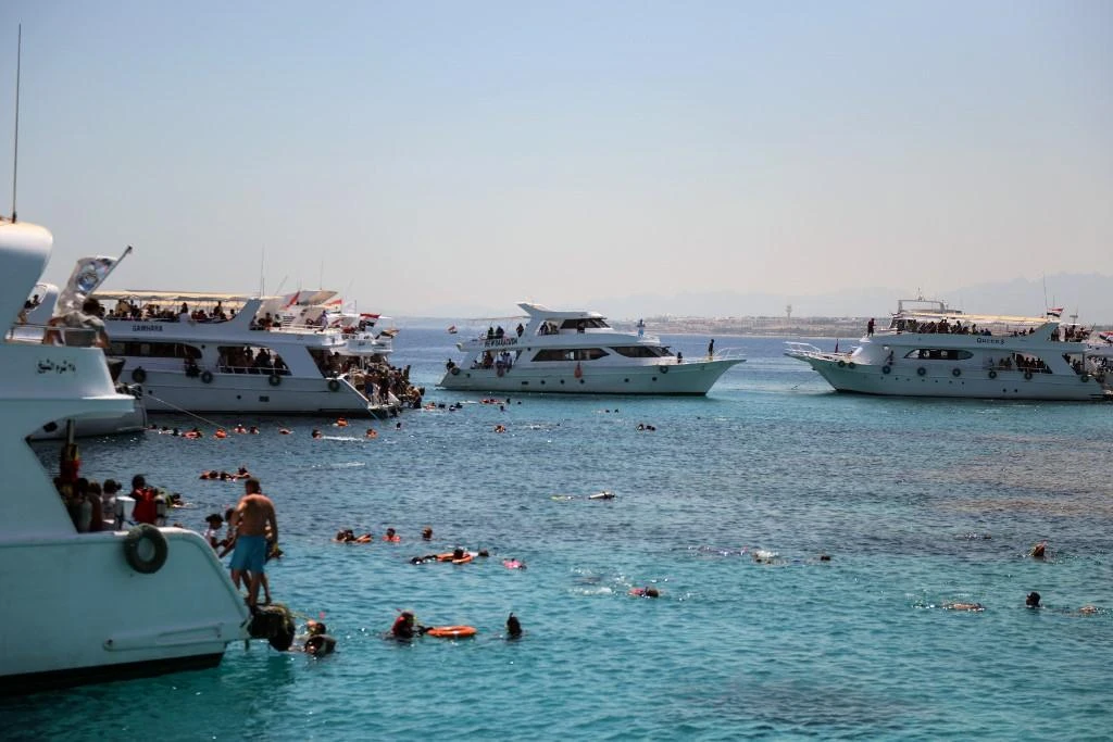 Egypt will allow international flights and foreign tourists to resorts that have been least affected by COVID-19 starting from July. (File/AFP)