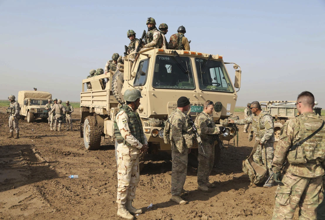 The US would continue reducing forces from Iraq. (AP/File)