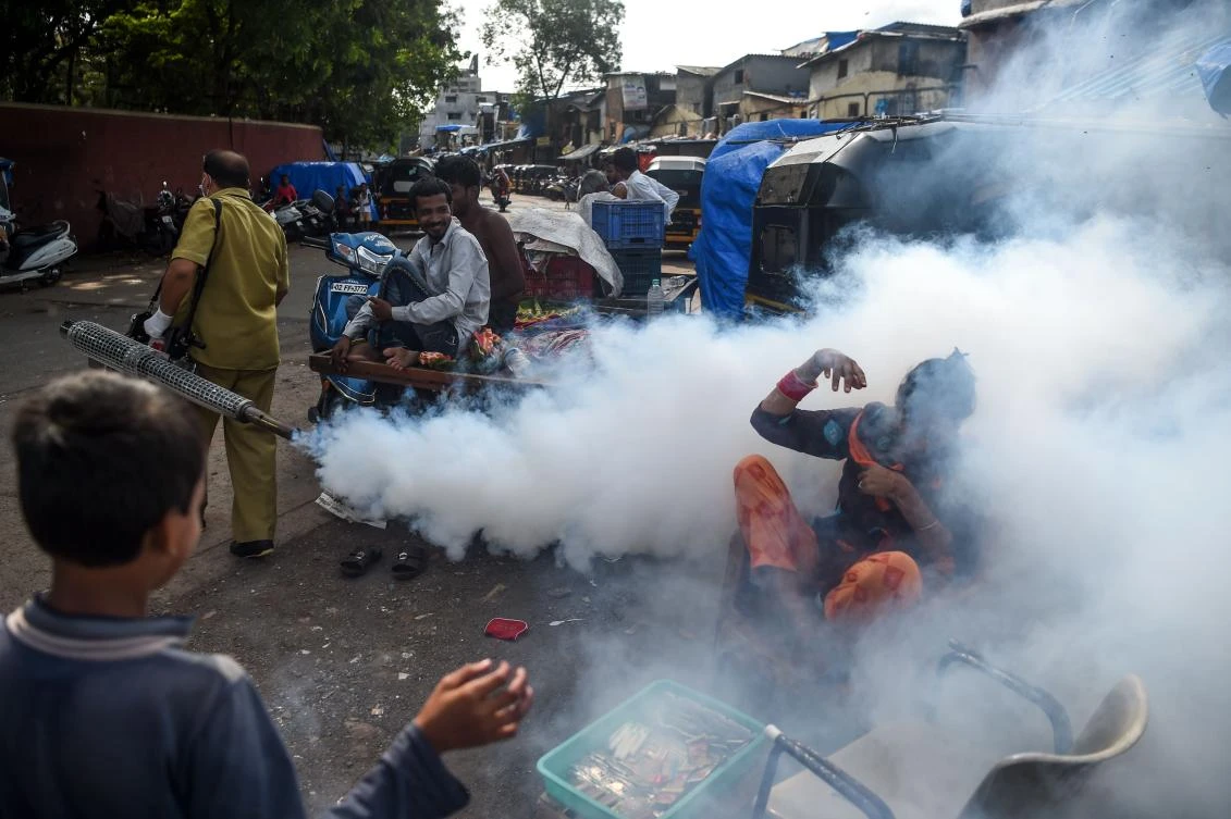 Government-run hospitals showed Mumbai recorded about 32,000 malaria and dengue cases in 2018. (AFP)