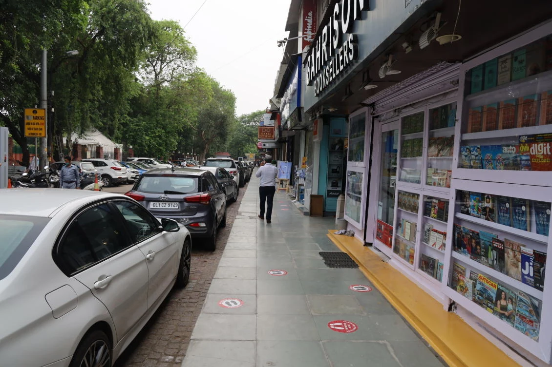 Full Circle, a bookstore and eatery nestled in New Delhi’s Khan Market, has been forced to shut shop due to the effects of the coronavirus pandemic. (AN photo by Sanjay Kumar)