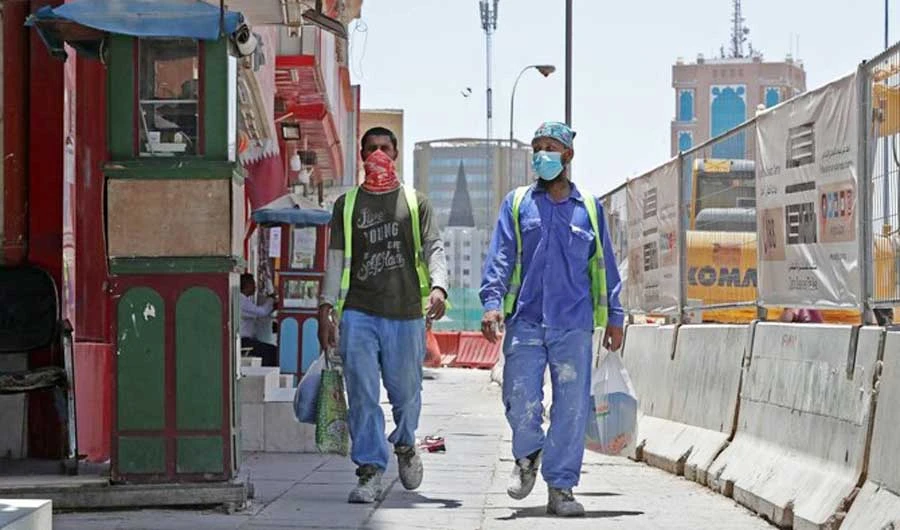 Violators of Qatar’s health rules will face up to three years in jail. (File/Reuters)
