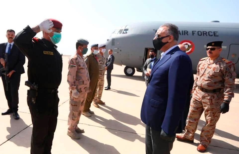 Iraq will not accept attacks on the country’s security services, prime minister Mustafa Al-Kadhimi said. (File/AP)
