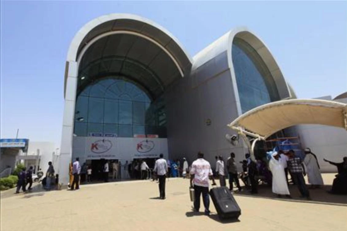 Passengers arrive at Khartoum's international airport September 13, 2012. (Reuters)