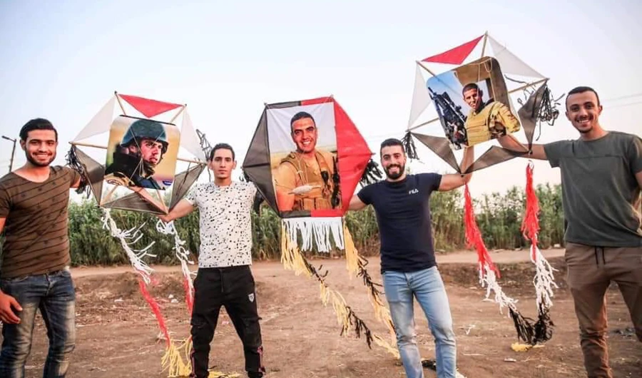During pandemic, the kites have become more than just a game in Cairo, as the people take up several hobbies to combat boredom. (Photo/supplied)