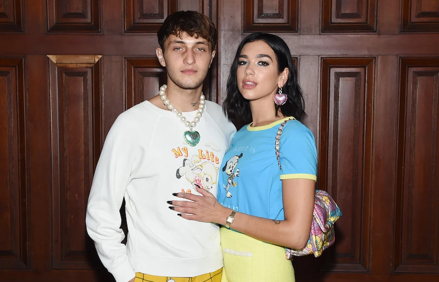 Dua Lipa and Anwar Hadid celebrate first anniversary in lockdown