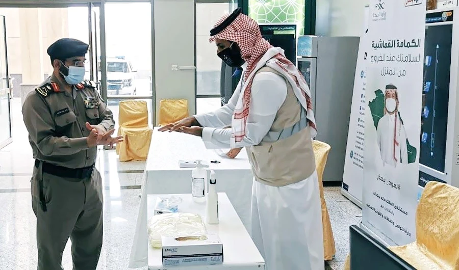 The Najran Police Department and health authorities have launched a health campaign in the region. (SPA)