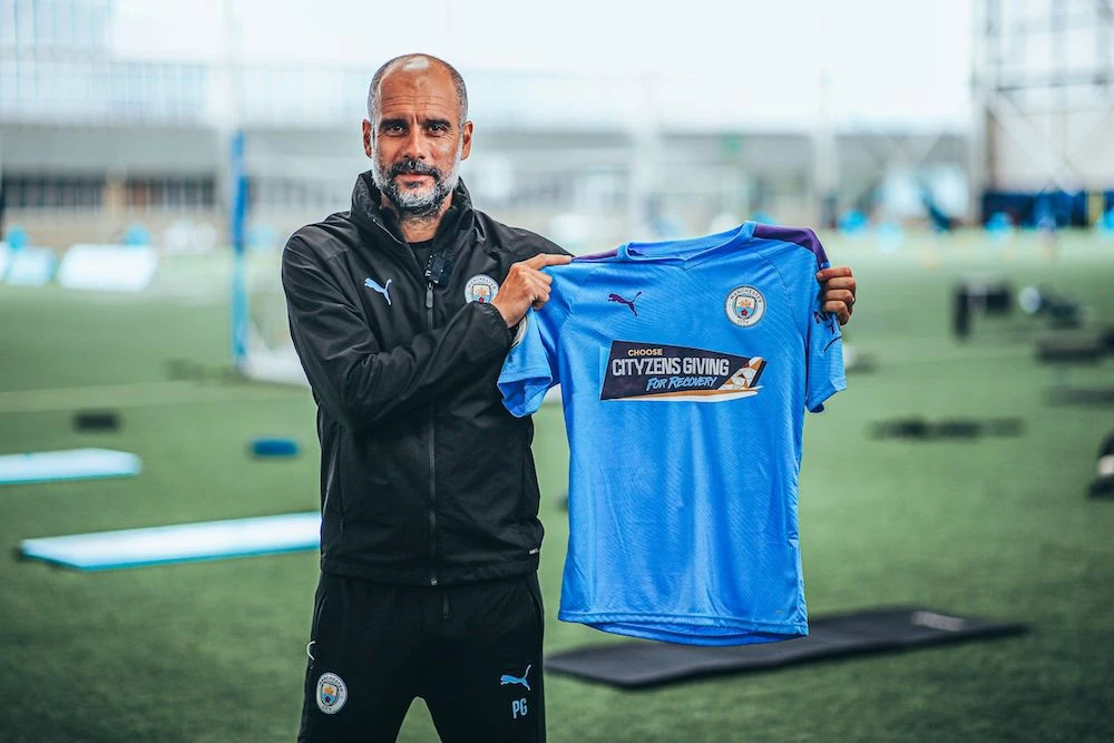 City Football Group (CFG), owners of Manchester City, introduced on Tuesday Cityzens Giving For Recovery, a 12-month recovery COVID-19 campaign. (Photo: Mark Conlon/Seven Media)