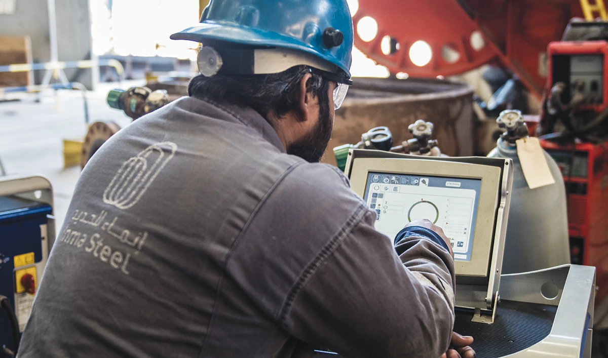 Inma Steel has volunteered full time HSE officers at the employees camp, which houses not only Inma employees but employees from sister companies as well.