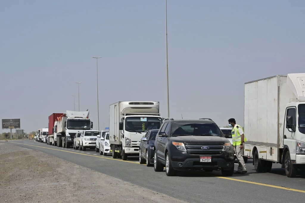 Entering the city still requires a permit. (AFP)