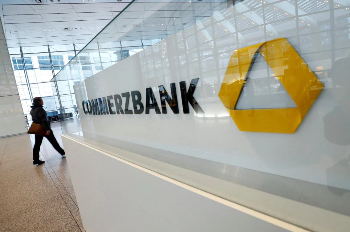 Germany’s Commerzbank was fined $47.34 million for failing to have proper controls for preventing money laundering. (Reuters)