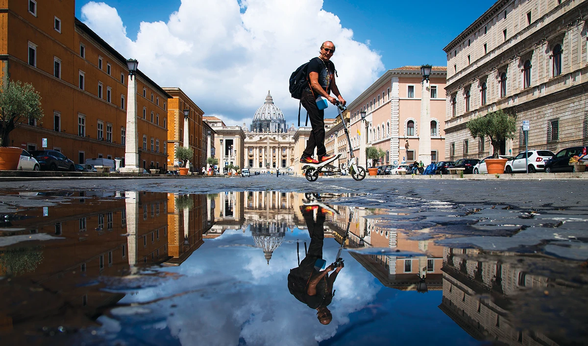Scooters, e-bikes ride road to the future