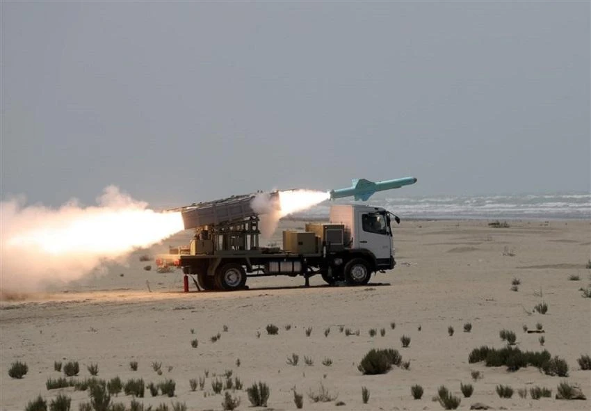 Western military analysts say Tehran often exaggerates its weapons capabilities. Above, Iran test fires its latest locally made cruise missile. (Tasnim)
